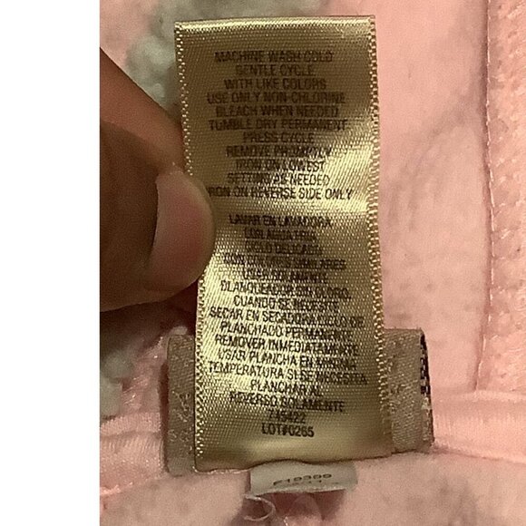 Arizona Jean Company Baby Girl Pink Lil Kitty Hooded Jumpsuit 3-6 Months - Picture 11 of 16